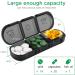 Aiqinu 7-Day Pill Organizer | Large 3-Compartment Tablet Box for Travel & Home | Weekly Medication Storage Solution - Buy Online on GoSupps.com