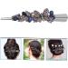 minkissy clips hair jewelry girls hair accessories hair accessories for girls hair clip women hairpin girls hairpin rhinestone hairpin large hairpin decorate women's Metal crystal - Buy Online on GoSupps.com