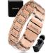 Magnetrx 3x Strength Copper Bracelet-99.9% Pure Copper Bracelets for Men with Magnets-Premium Fold-over Clasp and Adjustable Bracelet Langth with Included SIZing Tool (Legacy)