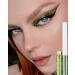 Chameleon Liquid Eyeliner Green Metallic Satin High-Pigmented Colored Multi-Reflective Finish Glitter Eye Liner Eye Shadow Pen Smudge-proof Longwear Ultra-Fine Tip Eyeliner for Women Girl Makeup-02 02# - Buy Online on GoSupps.com