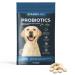 Probiotics For Dogs | 60 Tablets | Supports Healthy Digestive & Immune System | Unique Formula Contains Beta Glucans Turmeric & Ginger