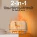 Buy Aroma Diffuser with Essential Oils - 200ml Humidifier & LED Light | Automatic Shutdown & Himalayan Salt | Enhance Air Quality - Buy Online on GoSupps.com