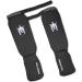 Meister MMA Shin and Instep Guards - Padded Elastic Protection for Kids (X-Small Black) - International Shipping Available - Buy Online on GoSupps.com