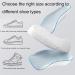 Orthopedic High Pads 1.0 Arch Support Insoles for Pain Relief | Height Increase Insoles for Men & Women (White - 2 Pairs 1.37in/3.5cm - Buy Online on GoSupps.com