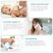Navaris Bamboo Washcloth Set for Babies - 6 Soft & Eco-Friendly Cleaning Towels (25x25 cm) - Washable White Rags - Buy Online on GoSupps.com