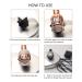 Laza Nail Lacquer Shaker | Adjustable Gel Polish Varnish Bottle Shaking Machine | Nails Art Tool - Silver - Buy Online on GoSupps.com