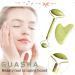Jade Roller Gua Sha Facial Tools Set - Beauty Skin Care Face Roller Massager Muscle Relaxing Relieve Wrinkles Skin Care Tools for Face Body Eyes Neck Skin Tightening Routine(M1) - Buy Online on GoSupps.com
