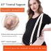 Pregnant Support Belly Band & Prenatal Athletic Belt Maternity Shoulder Strap for Belly Lift & Comfort (Size: Medium - Buy Online on GoSupps.com