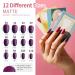 360PCS Natural Matte Short Press on Almond Nails | Lightweight Oval Fake Nails | LEOBRO Short Press On Nails - 12 Sizes - Buy Online on GoSupps.com