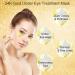 Jiasoval 24K Gold Eye Mask - 16 Pairs Under Eye Patches for Dark Circles & Puffiness - Collagen Infused Anti-Wrinkle Treatment - Buy Online on GoSupps.com