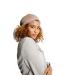 Grace Eleyae GE Women's Satin Lined Sleep Cap Slap Silky Beanie Soft Smooth & Stylish Hair Care Hat Walnut