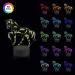 Coopark Nachlichter 3D Horse Illusion Bedside Lamp | 16 Color Remote Control | Best Gifts for Children & Baby Boys | Unique Birthday Presents - Buy Online on GoSupps.com
