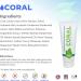 Coral White Nano Silver Mint Toothpaste - Natural Fluoride Free Teeth Whitening - SLS Free - Coral Calcium & Nano Silver Infused - 4 Ounce (Pack of 4) - Buy Online on GoSupps.com