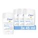 Dove Maximum Protection Original Clean Anti-perspirant Cream Stick with moisturising cream our most effective deodorant 3x 45 ml