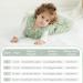 Looxii Baby Sleeping Bag 3.5 TOG | 100% Cotton | Newborn Sleepsack | 18-24 Months | Unisex Wearable Blanket Green Leaf - Buy Online on GoSupps.com