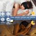 Buy Cuffbow 3D Contoured Eye Mask | Adjustable Sleep Mask for Men Women & Kids | Soft Breathable Black Eye Shade for Travel & Yoga - Buy Online on GoSupps.com