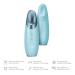 Geske SmartAppGuided Warm & Cool Eye Energizer | 6-in-1 Eye Massager for Dark Circles & Puffiness | Electrical Eye Massage Device in Turquoise | International Shipping Available - Buy Online on GoSupps.com