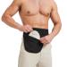 DERAYMI Ostomy Belt Stealth Belt for Ostomy Bag Men and Women Colostomy Bags Supplies Adjustable Ostomy Support Belt Black Suitable for Sports Swimming and Outdoor Activities (M)