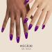 MEGIOR Dark Purple Gel Nail Polish 15ml Gel Polish High Gloss Soak Off UV LED Nail Gel Polish for Nail Art Manicure Salon DIY Home Gift for Girls - Buy Online on GoSupps.com