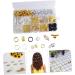 POPETPOP 3 Boxes Wig Dreadlock Pendant Dreadlocks Wire Braid Wigs Braid Accessories Dreadlock Accessories Beard Tube Beads Dreadlocks Wig Braiding Wig Braided Wig Alloy Hair Jewelry - Buy Online on GoSupps.com