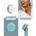 Electric Cleansing Facial Brush | Rechargeable Waterproof Exfoliator | 5-Speed Silicone Scrubber for All Skin Types | Deep Cleanse & Massage - Sea Foam - Buy Online on GoSupps.com