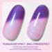 RARJSM Blue Purple Color Changing Shell Gel Nail Polish | 15ml Single Pearl Gel | Fall Winter Mood Temperature Change | Soak Off UV LED | Salon Home Manicure | RAR453 - Buy Online on GoSupps.com