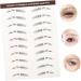 Healeved 18 Pcs Eyebrow Stickers Authentic Eyebrows Brow Stickers Eyes Sticker Para U as Water Transfer Paper - Buy Online on GoSupps.com