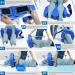 U-Shaped Patient Rotate Device - Multifunctional Care Tool for Paralyzed Patients - High Density PU Leather & Sponge - Removable with Straps - Buy Online on GoSupps.com