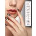 Kalolary Black Gel Nail Wrap Strips - Cat Eye Full Nail Art Polish Sticker | Long-Lasting & Easy Application | UV/LED Lamp Required - Buy Online on GoSupps.com