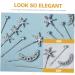 Mikinona 1 Set Fringe Bobby Pin Hair Accessories Wedding Hair Accessories for Women Side Clip Rhinestone Barrettes Girl Hair Clips Hair Barrette Hair Clips Star Hair Clip Alloy - Buy Online on GoSupps.com