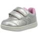 Geox Baby Girls B Djrock Low-Top Sneakers 25 EU Silver Silver Fuchsia C0162