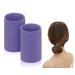 SCSpecial Elastic Hair Ties 50 Pieces Hair Elastic Bands 2.5 mm Ponytail Holders for Women and Girls - Purple