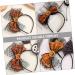 FRCOLOR Halloweens Day Accessories Halloween Headband Photo Prop Pumpkin Hair Band Pumpkin Bow Headband Masquerade Party Head Boppers Halloween Costume Headband Veil Hair Band Metal - Buy Online on GoSupps.com