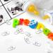 Milists 50-Piece Pacifier Party Gifts | Toddler & Newborn Acrylic Pacifiers | Baby Hairpins for Girls - Buy Online on GoSupps.com