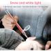 SSWERWEQ Ear wax removal tool Ear Cleaning LED Light Ear Cleaner Spoon Earpick Ears Cleaning Tool with Magnifier Two Spoons Ear Care Tool Ear Wax Removal - Buy Online on GoSupps.com