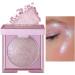 Highlighter Powder | 8g Water Resistant Eyelids Highlighting Powder - Beginner Friendly Brightening Cheekbones Body Cosmetics for Weddings Concerts Tmay #02 - Buy Online on GoSupps.com