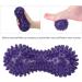 Yoga Massage Ball for Deep Tissue Relief | Spiky & Peanut Massage Balls for Fascia Release | International Shipping - Buy Online on GoSupps.com