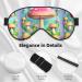 Buy Wonderful Little Mushrooms Unisex Adjustable Blackout Sleep Eye Mask | Perfect for Travel Yoga & Naps - International Shipping Available - Buy Online on GoSupps.com