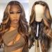 Highlight Ombre Lace Front Wig Human Hair Wigs for Black Women Colored 4/27 Pre Plucked with Baby Hair Body Wave Highlight 4x4 Lace Closure Wigs Human Hair 150% Density(16 Inch, #4/27 Highlight Wig) 16 Inch 4/27 Highlight …