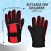 Kids Winter Snow Gloves - 4 Pairs for Skiing & Snowboarding | Outdoor Sports Gloves for Children - Classic Style & Stylish Colors - Buy Online on GoSupps.com