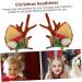 FRCOLOR 2 Pairs Christmas Hair Clips Xmas Kids Hair Accessories Xmas Stocking Stuffers Holiday Hair Accessories Girls Hair Clips Xmas Antler Hair Barrettes Child Pine Cones Elk Iron - Buy Online on GoSupps.com