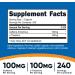 Nutricost Caffeine + L-Theanine 100mg | 240 Capsules, Non-GMO & Gluten Free - Buy Online on GoSupps.com