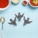  SOLUSTRE SOLUSTRE 6 Pieces Cast Iron Cooking Birds Safe Food Grade Supplement for Vegans Athletes Pregnant Women Boy Girl Compact for Daily Iron Intake - Buy Online on GoSupps.com
