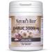 Garlic Tablets 3000mg - High Strength & Rich in Allicin 180 Tablets 6 month's Supply - Taste & Odour Controlled - UK Made Equivalent to 3000mg of Fresh Garlic