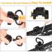 LONSEL 360 Rotation Picatinny Sling Swivel Mount + 2 Point Traditional Sling Rail Mount - Black - Buy Online on GoSupps.com