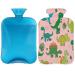 Dinosaur-Kawaii heat bottle with a fluffy cover 2 l capacity cute dinosaur bottle for cozy nights relieves pain back neck and shoulders