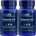 Life Extension Vitamins & Supplements - Vitamin D3 5000 IU 120 Softgels (2 Pack of 60 Softgels each)