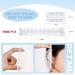Sabary 1500 Pcs Waterproof Disposable Ear Covers for Shower - Clear Plastic Ear Protectors for Hair Dye, Bathing, Spa | Bulk Pack - Buy Online on GoSupps.com