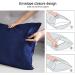 Ciana Luxurious Satin Pillowcase Set with Eye Mask & Scrunchie - King Size Navy | Silk Pillow Cases for Hair & Skin | Luxury Sleep Set - Buy Online on GoSupps.com
