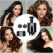 Hair Oil Applicator & Scalp Massager Brush | Portable Head Massage Tool for Home & Travel - Black Version - Buy Online on GoSupps.com